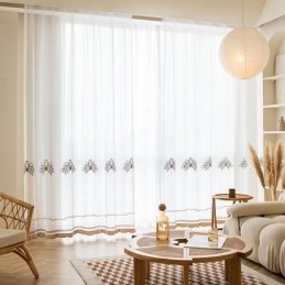 Bestickte Transparente...