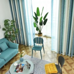 Halbverdunkelungsvorhang, Maßgefertigt, Vorhang, Bunt, Streifen, Bedruckt, Für Schlafzimmer, Wohnzimmer