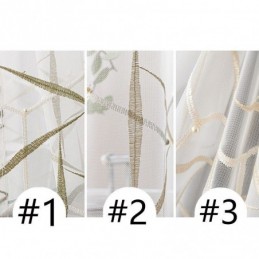 Europäischer Bestickter Transparenter Vorhang, Maßgeschneiderter Vorhang, Tüll, Luxus-Voile-Vorhänge Für Das Wohnzimmer