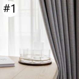 Einfarbiger Verdunkelungsvorhang Nach Maß, Fenstervorhänge, Moderne Vorhänge Für Schlafzimmer Und Wohnzimmer