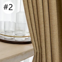 Einfarbiger Verdunkelungsvorhang Nach Maß, Fenstervorhänge, Moderne Vorhänge Für Schlafzimmer Und Wohnzimmer