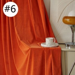 Schlichter Samtvorhang Nach Maß, Einfarbige Schattierungsvorhänge Für Wohnzimmer Und Schlafzimmer