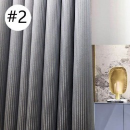 Jacquard-Verdunkelungsvorhänge Mit Vertikalen Streifen Für Das Wohnzimmer