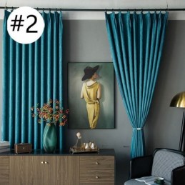 Moderne Fenstervorhänge Verdunkelungsvorhänge Für Wohnzimmer Schlafzimmer