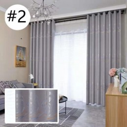 Moderner Luxus-Verdunkelungsvorhang Nach Maß, Wellen-Design, Vorhänge Für Wohnzimmer