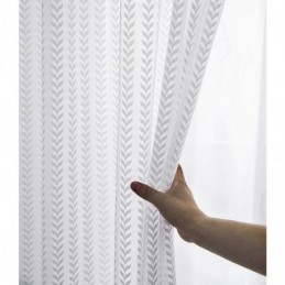 Durchsichtiger Vorhang Mit Kleinem Blattmuster, Maßgefertigt, Vorhangplatte Im Europäischen Stil, Spitze, Voile, Erkerfenster, Schlafzimmer