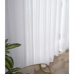 Durchsichtiger Vorhang Mit Kleinem Blattmuster, Maßgefertigt, Vorhangplatte Im Europäischen Stil, Spitze, Voile, Erkerfenster, Schlafzimmer