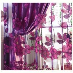 Atmungsaktiver Transparenter Vorhang, Maßgefertigter Vorhang, Jacquard-Fensterbehandlung