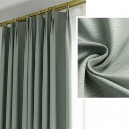 Nordischer Gestreifter Jacquard-Vorhang, Maßgefertigt, Verdunkelungsvorhänge Für Wohnzimmer Und Schlafzimmer