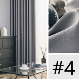 Nordischer Gestreifter Jacquard-Vorhang, Maßgefertigt, Verdunkelungsvorhänge Für Wohnzimmer Und Schlafzimmer