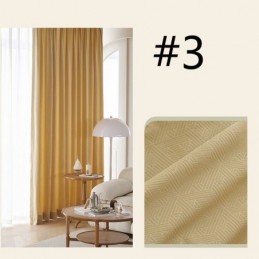 Luxus Geometrische Vorhänge Moderne Prägung Blackout Für Schlafzimmer