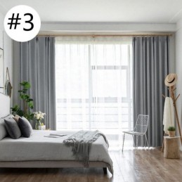 Farben Reine Farbe Feines Leinen Schlafzimmer Wohnzimmer Beschattung Wärmedämmvorhang Maßgefertigter Vorhang