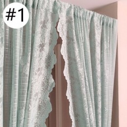 Elegante Schiere Voile Vorhänge Dekorative Fenster Vorhänge Für Wohnzimmer Schlafzimmer