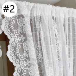 Elegante Schiere Voile Vorhänge Dekorative Fenster Vorhänge Für Wohnzimmer Schlafzimmer