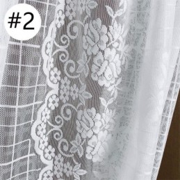 Elegante Schiere Voile Vorhänge Dekorative Fenster Vorhänge Für Wohnzimmer Schlafzimmer