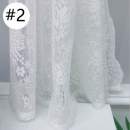 Weiße Spitzenvorhänge Für Das Wohnzimmer