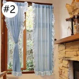 Moderne Jacquard-Vorhänge Nordische Fensterbehandlung Für Wohnzimmer