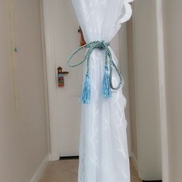 Moderne Vogel Gardinen Weiß Tüll Für Wohnzimmer