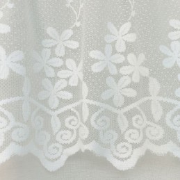 Moderner Vorhang Mit Blumenmuster, Maßgefertigt, Tüll, Fenstervorhang, Für Wohnzimmer Und Schlafzimmer