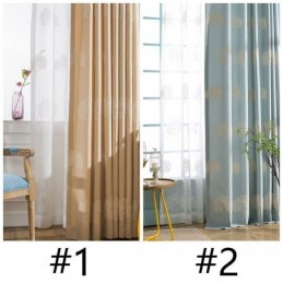 Eleganter Vorhang Mit Baummuster, Bestickt, Maßgefertigt, Verdunkelungsvorhänge Für Wohnzimmer
