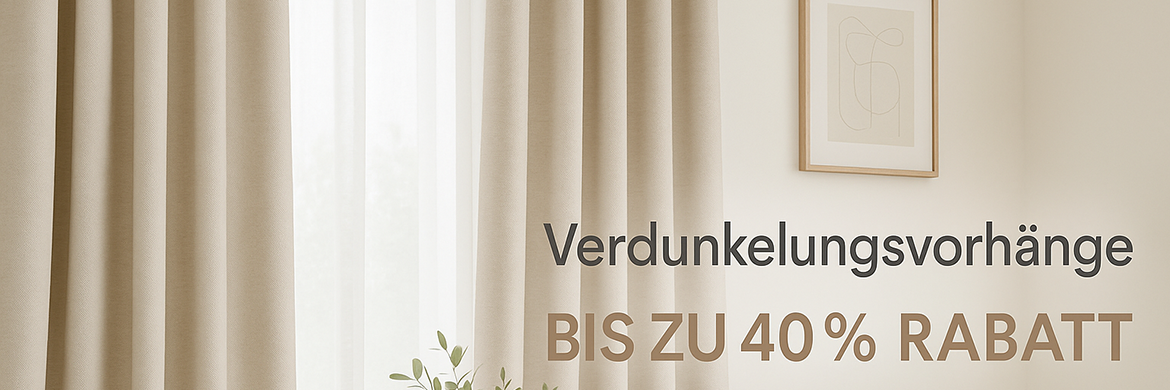 Verdunkelungsvorhänge
